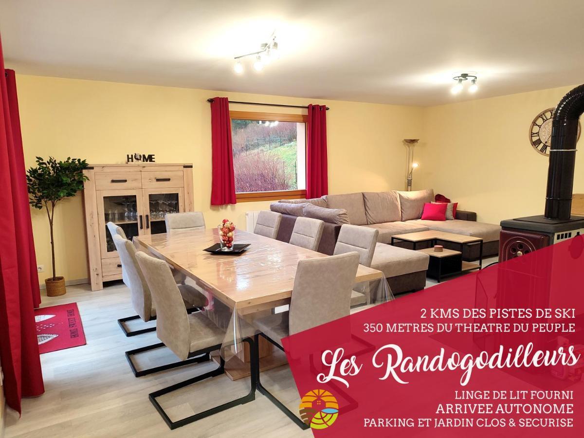 Вілла Les Randogodilleurs Avec Jacuzzi A 2Kms Des Pistes Et 350M Du Theatre Du Peuple ! Бюссан Екстер'єр фото